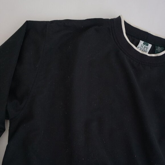 Vintage Sope Creek Black Nylon Golf Windbreaker Jacket Size Large - Picture 10 of 10